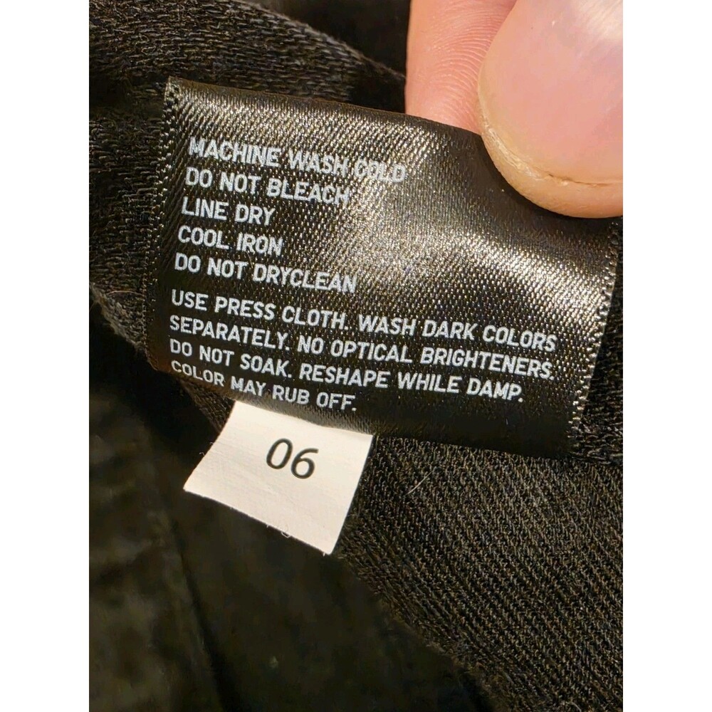 Uniqlo Mens Stretch Selvedge Slim Fit Jeans Black 30x34 Tag (Measures 29x29) EUC - Picture 9 of 9